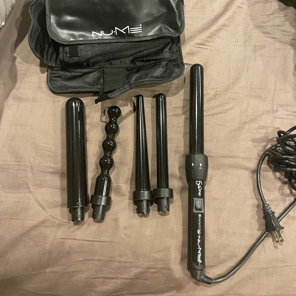 NuMe 5 in 1 curling iron